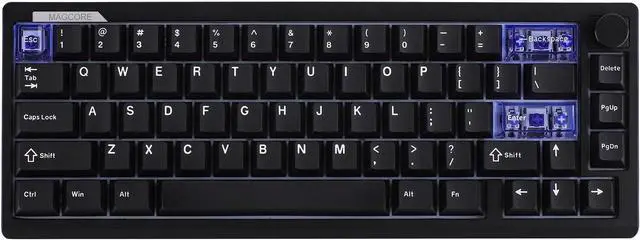 Main image of EPOMAKER Magcore65 Lite Wireless Analog Keyboard, DKS & SOCD, 8K Polling Inductive Switch, PC & PBT Keycap, Hot-Swap, RGB, 2.4G/BT, 65% Layout Gaming Keyboard