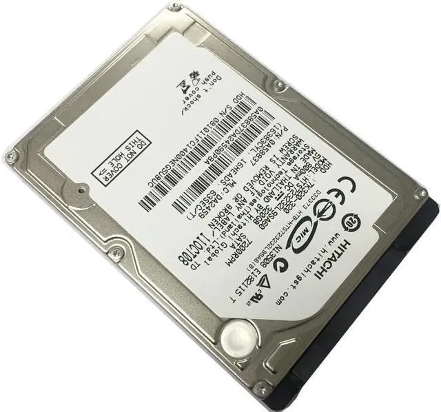 Main image of Hitachi Travelstar 7K320 HTS723232L9SA60 (0A58837) 320GB 16MB Cache 7200RPM SATA Notebook 2.5" Hard Drive -New OEM w/1 Year Warranty