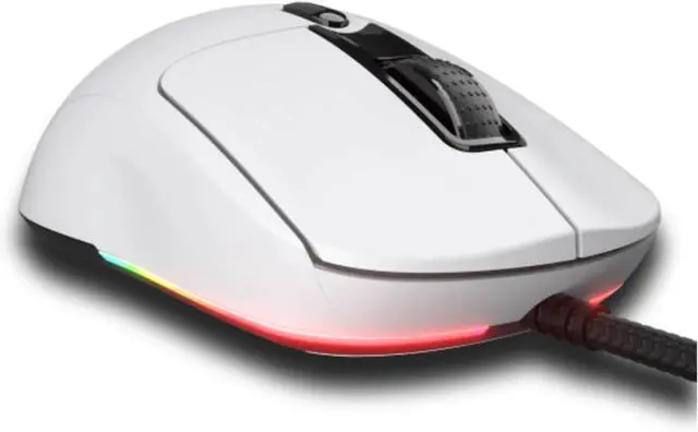 Alt view image 5 of 7 - Cougar Minos Neo RGB Wired Gaming Mouse - 63g Ultra-Light, Symmetrical Design, PAW 3327 6200 DPI Optical Sensor, 1000Hz Polling Rate, Windows-Compatible, White