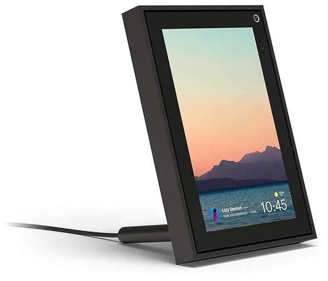 Alt view image 3 of 7 - Facebook Portal Mini Black 8" from Smart, Hands-Free Video Calling with Alexa Built-in