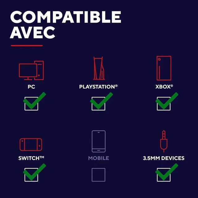 Alt view image 7 of 7 - Trust Gaming GXT 489 Fayzo Gaming Headset for PC, PS5, PS4, Xbox Series X|S, Switch, Mobile, 3.5 mm Jack, 85% Recycled Plastics, Over-Ear Wired Headphones with Noise Cancelling Microphone - Black