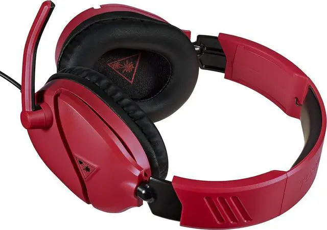Alt view image 4 of 4 - Turtle Beach Recon 70N Midnight Red Gaming Headset for Nintendo Switch, PS5, PS4, Xbox Series X|S, Xbox One & PC