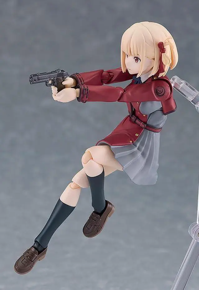 Alt view image 4 of 7 - Max Factory Lycoris Recoil: Chisato Nishikigi Figma Action Figure