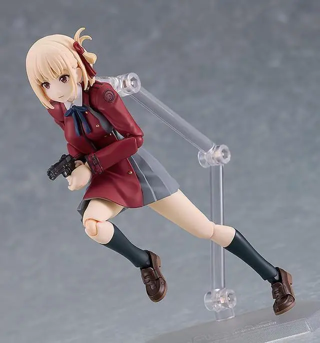 Alt view image 3 of 7 - Max Factory Lycoris Recoil: Chisato Nishikigi Figma Action Figure