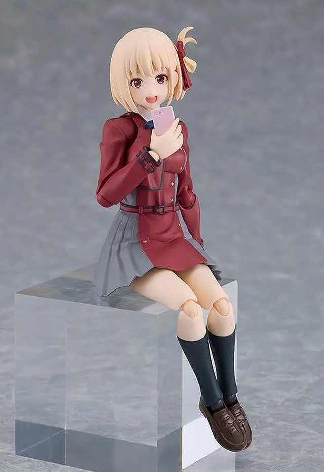 Alt view image 7 of 7 - Max Factory Lycoris Recoil: Chisato Nishikigi Figma Action Figure