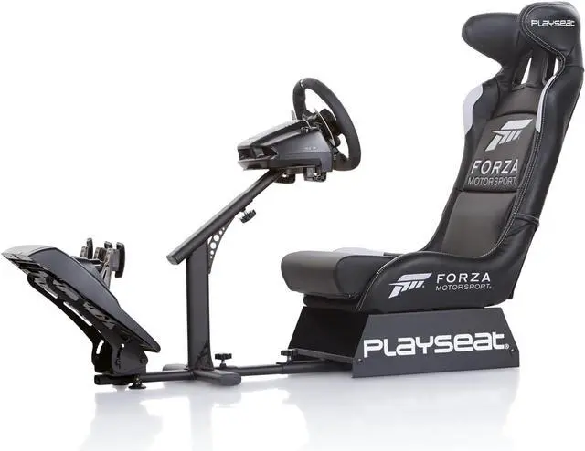 Alt view image 5 of 6 - Playseat Evolution Pro Sim Racing Cockpit | Comfortable Racing Simulator Cockpit | Adjustable | Compatible with All Steering Wheels & Pedals on The Market | Supports PC & Console | Forza Motorsport