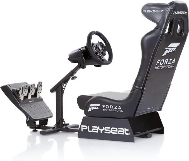 Alt view image 6 of 6 - Playseat Evolution Pro Sim Racing Cockpit | Comfortable Racing Simulator Cockpit | Adjustable | Compatible with All Steering Wheels & Pedals on The Market | Supports PC & Console | Forza Motorsport
