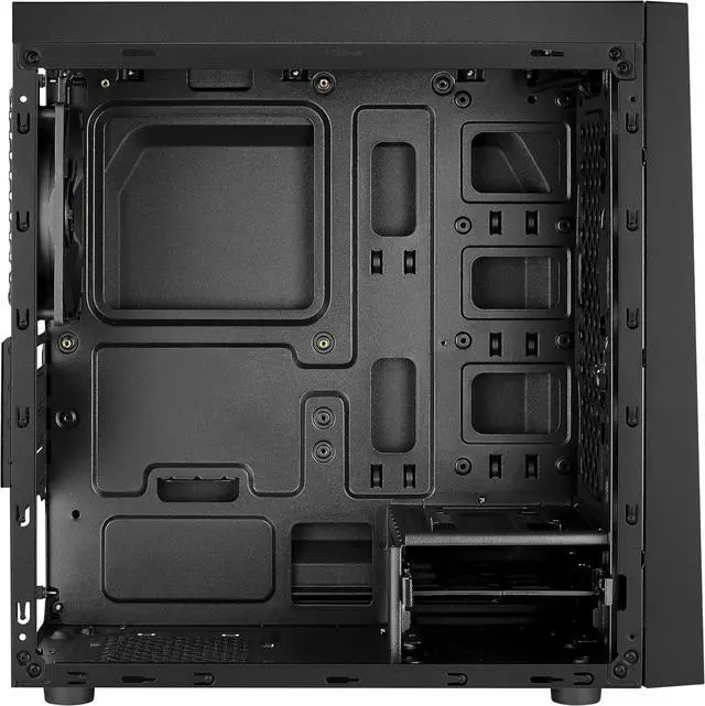 Alt view image 5 of 5 - AeroCool Aerocool Bolt Mini, PC MicroATX, Side Window, RGB 13, Fan 12 cm, Black (ACCS - PV20012.11)