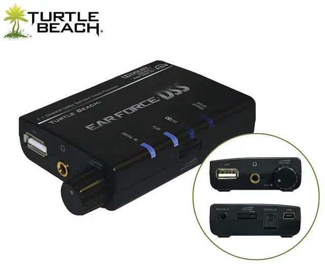 Alt view image 3 of 6 - Turtle Beach - Ear Force DPX21 Gaming Headset - Dolby Surround Sound - PS3, X360