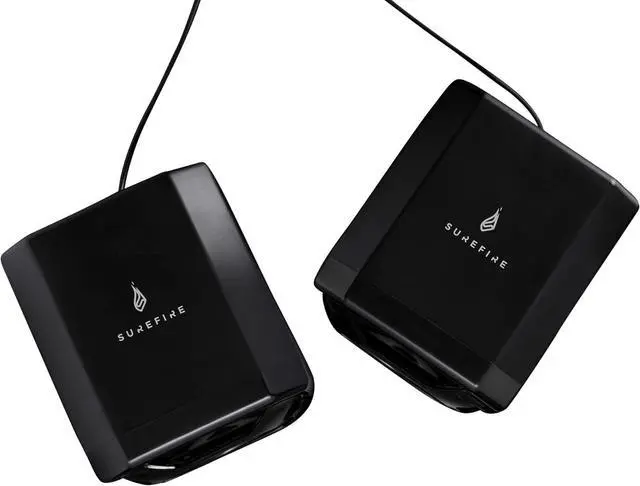 Alt view image 3 of 7 - Surefire Speaker Gator Eye - 5W stereo gaming speaker - USB 2.0 - Loudspeaker boxes for PC & Notebook & PlayStation & Xbox I USB gaming speaker - PC speaker I powered by Verbatim