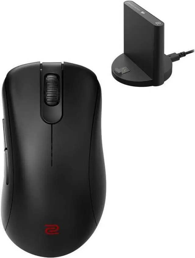 Main image of BenQ ZOWIE EC2-CW Wireless Ergonomic Gaming Mouse for Esports | Enhanced Receiver | 24-step Scroll Wheel | Driverless | Matte Black Coating | Medium Size
