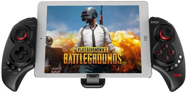 Main image of ipega PG-9023S Mobile Game Controller, Wireless 4.0 Gamepad PUBG Trigger Mobile Phone Telescopic Controller Joy Stick for iPhone Compatible with 5-10" iOS(iOS 11-13.3)/Android Phone PC Tablet TV Box