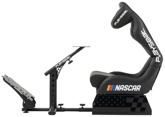 Alt view image 4 of 7 - Playseat Evolution Pro Sim Racing Cockpit | Comfortable Racing Simulator Cockpit | Compatible with All Steering Wheels & Pedals on The Market | Supports PC & Console |Nascar Edition