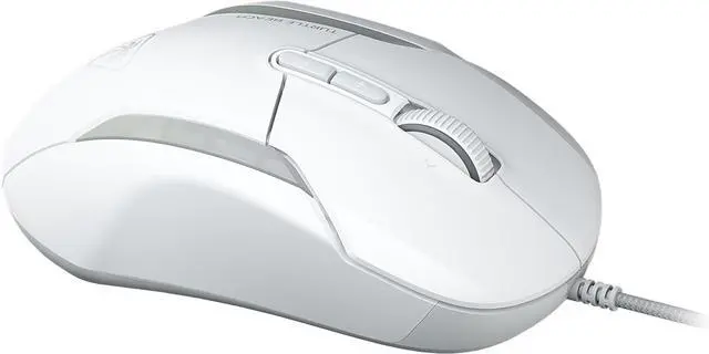 Alt view image 5 of 7 - Turtle Beach Kone II  Wired Ergonomic RGB Gaming Mouse, 26K DPI Optical Sensor, 100M Click Life Optical Switches, 23 Customizable Inputs, 4D Scroll Wheel, Pure PTFE Glides - Arctic White