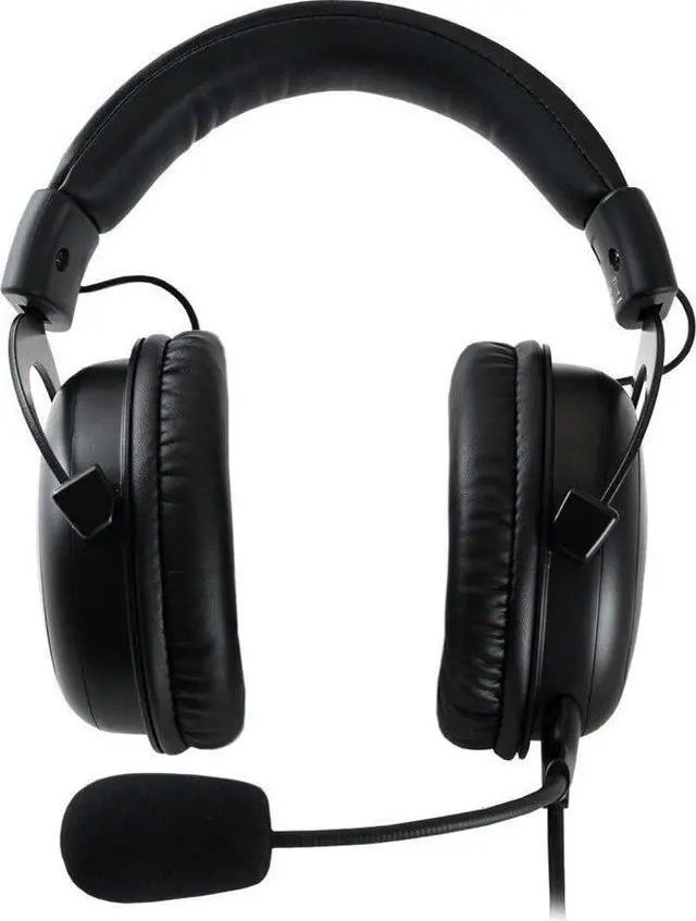 Alt view image 2 of 7 - Qpad Qh-95 Pro Gaming Premium Stereo And 7.1 Usb Gaming Headset, Closed Ear, Noise Cancelling Detachable Microphone, Multi-platform, Mini Stereo Jack Plug 3.5mm/usb Connector, 1m Cable, Black Qh-95