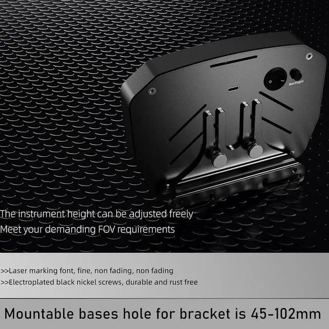 Alt view image 7 of 7 - Simulator LCD Dashboard Racing Dash Mode for Euro Truck 2 Simulator Modification For Logitech/Thrustmaster/MOZA Base;Speed Display Meter for G920/G923/T300RS/T248X/R5 /R6/R9/R12