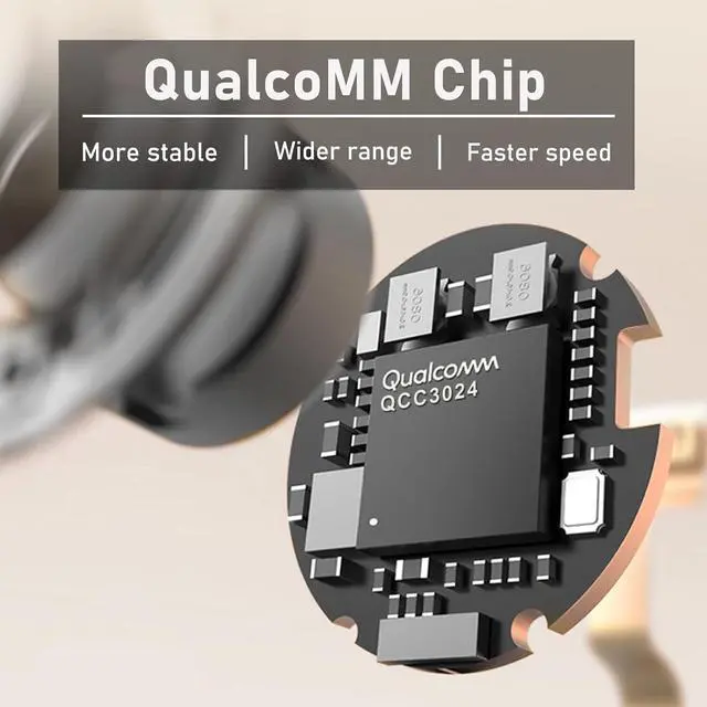 Alt view image 7 of 7 - Bluetooth Headphones Wireless Earbuds Neckband Headphones with mic Noise Cancelling Wireless Headset 400 Hours Standby time for Sports