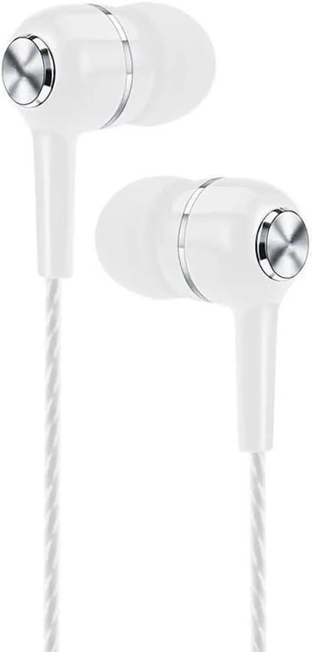 Alt view image 4 of 6 - Maeline Bulk Earbuds Headphones with Microphone, Noise Isolating Bass Stereo Tangle Free Wired Earphones, Compatible with Android, iPhone, iPad, Laptops, MP3, Fits 3.5mm - 200 Pack - Wholesale Bundle