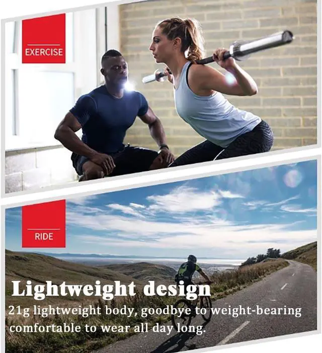 Alt view image 6 of 6 - Neckband Bluetooth Headphones 9D Surround Sound HiFi Stereo Neck Hanging Noise Reduction in-Ear Wireless Earbuds 8 H Music Time IPX6 Waterproof Ultra-Lightweight Comfort for Sports/Office