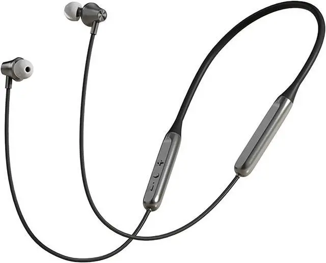 Main image of Neckband Bluetooth Headphones, In-Ear Wireless Earbuds 27g Ultra-Lightweight Comfort 8H Playtime Deep Bass Headset Wireless Stereo Neckband Earbuds with Microphone, for Sports/Workout/Office (Black)