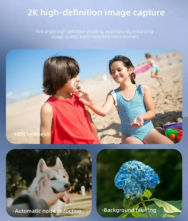 Alt view image 4 of 7 - Smart Recording Camera Glasses That Record Video and Audio for Men Women Smart Glasses with Camera Audio Lentes Que Graban Videos Y Open Ear Earbuds