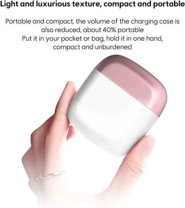 Alt view image 5 of 7 - Sabbat JetPods Wireless Bluetooth 5.2 Headset 2023 Sound Quality Sports in-Ear Suitable for iOS and Android(Ivory White)