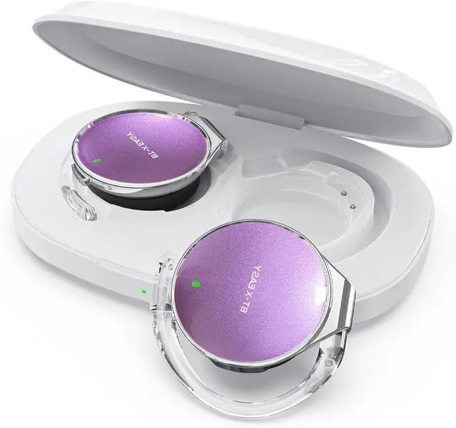 Main image of On Ear Headphones Bluetooth 5.4, Open Ear Headphones Wireless, Water-Drop Shaped Clip On Sport Headset Bluetooth with 4 Microphone