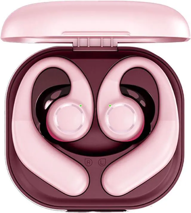 Main image of Open Ear Headphones with Charge case, Over Ear Headphones Bluetooth 5.3 earpiece Wireless Earbuds for Music and Sports, 360° Twist Hand Free Bluetooth Headset