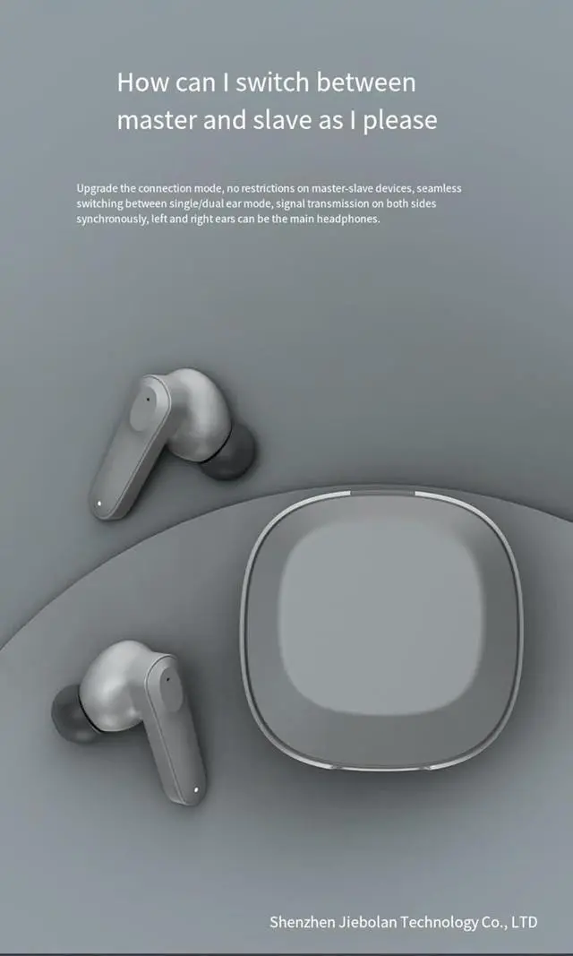 Alt view image 7 of 7 - JITUIHOM A98 Translation Bluetooth Headset Ai Smart Multi-Chinese Wireless in-Ear M62 Sports Headphones(M62 Translation Headset (Black))