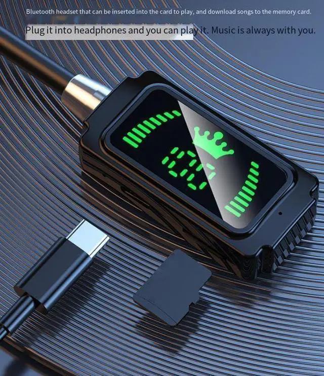 Alt view image 4 of 7 - Sport Neckband Headphones Bluetooth 5.4 in Ear 100 Hours Working Time with LED Battery Indicator Magnetic Neckband Wireless Stereo Headset,TF Card Slot Waterproof for Sports/Workout/Office,White