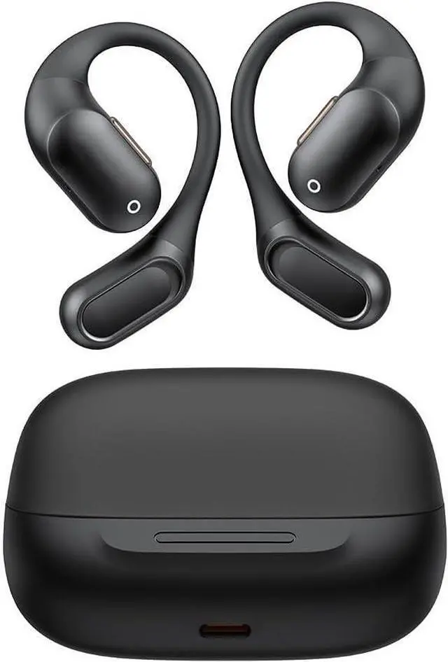 Main image of Open Ear Headphones with Earhooks Ultra Comfort Open Ear Earbuds, Open Ear Earphones Waterproof Wireless Bluetooth for Snug Fit, Ergonomic Ear Hook, Balanced Sound,24H Playtime, Clear Calls