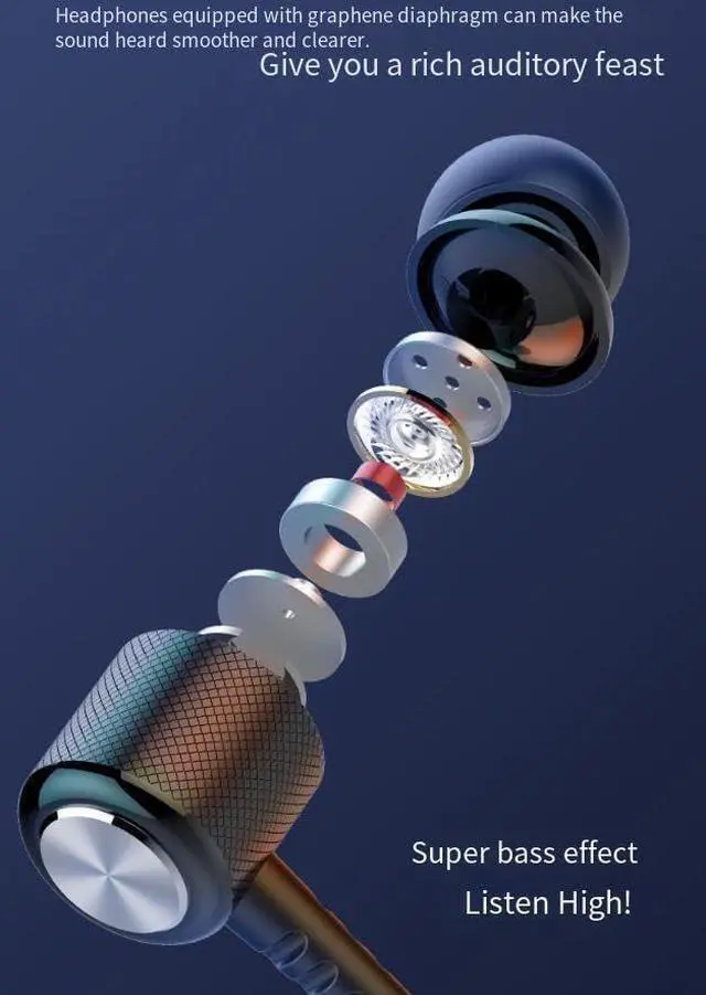 Alt view image 4 of 7 - Earphone Neckband Bluetooth Headphones 20H Playtime Deep Bass Earphones Bluetooth Earbuds TF Card-Inserting Wireless Stereo Neckband Ear Buds with Microphone for Sports/Workout/Office,Green