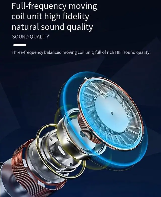 Alt view image 3 of 7 - Bone Conduction Headphones Wireless Bluetooth 5.3 Open Ear Headphones Environmental Depth Noise Reduction IPX6 Waterproof Earbuds 8 Hours of Playback Time Suitable for Sports Driving