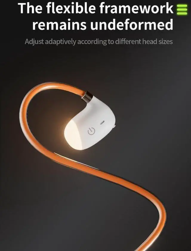 Alt view image 6 of 6 - Open Ear Headphones Bone Conduction Headphones Bluetooth 5.3,Bone Conduction Earphones with Multi-Colored Breathing Lights,9 Hours Battery IPX5 Waterproof Earbuds for Swimming,Gym,Green