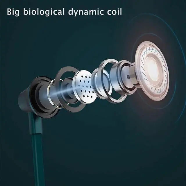 Alt view image 7 of 7 - Bluetooth Headphones with Neckband Wireless Earbuds Magnetic Design Neckband Earbuds with mic Noise Cancelling Wireless Headset 24 Hours' time for Sport