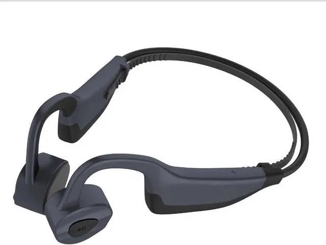 Main image of Bone Conduction Headphones Bone Conduction Wireless Earbuds Swimming Earbuds Open Ear Headphones Underwater Earphones for Swimming Built-in Mic Sports Headset with 16G Memory Swimming,Grey