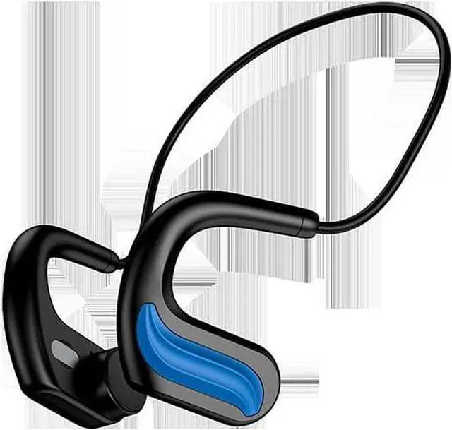 Main image of Waterproof Bone Conduction Headphones Swimming Bone Sound Earphones Bluetooth 5.0,Open Design Headset Underwater Wireless 32G RAM with Microphone for Sports Listening Cycling Running Gym