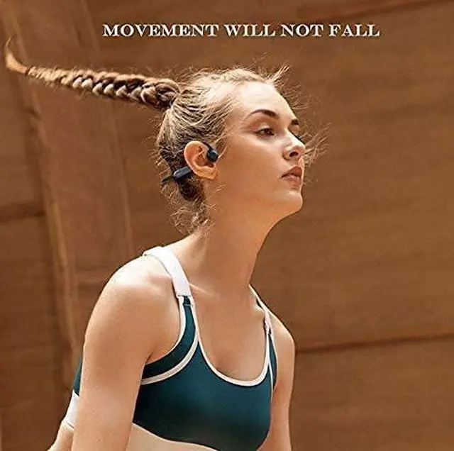 Alt view image 6 of 6 - Bone Conduction Headphones QYNIQIAN IPX8 Waterproof/Sweat Resistant Swimming Sports Earphones Wireless Bluetooth Open Ear Noise Cancelling Headsets Built-in Microphone 8G MP3 Player for Diving Surfing