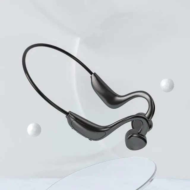 Main image of Bone Conduction Headphones IPX7 Waterproof Sports Headset,500 mAh Battery Capacity and 20 Hours of Playback Time,On Ear Earphones for Running,Cycling & Gym,HiFi Sound Quality,26g