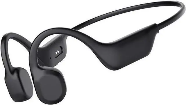 Main image of Bone Conduction Headphones Wireless Bluetooth 5.3 Open Ear Headphones Noise Cancelling with Microphones,IPX5 Waterproof Sports Headphones for Gym Workout Swimming Running Cycling,Black,24g