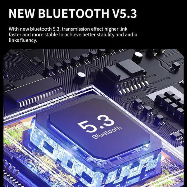 Alt view image 3 of 6 - IKXO Open-Ear Wireless Earbuds Bluetooth 5.3 Headphones with Mic & Earhook, 24Hrs Playback Sport Ear Buds,Ultra-Comfort,Lightweight Design,Fast Charging,Compatible with iPhone & Android,White