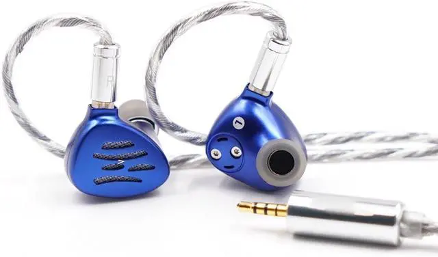 Main image of Wired Headphone, Bone Conduction 10mm Dynamic Drivers Earphone, LCP Diaphragm IEM Earphone, Sports Music Game in Ear Headphone, for Musician Singer Stage (3.5mm)