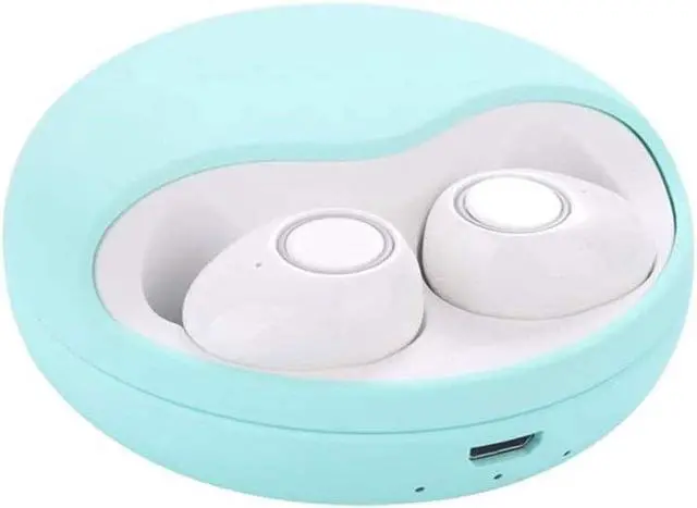 Alt view image 2 of 6 - IPX5 Waterproof Bluetooth Earbuds, True Wireless Earbuds, Cyclic Playtime Headphones with Charging Case and, Earphones Headset for Sport(White)