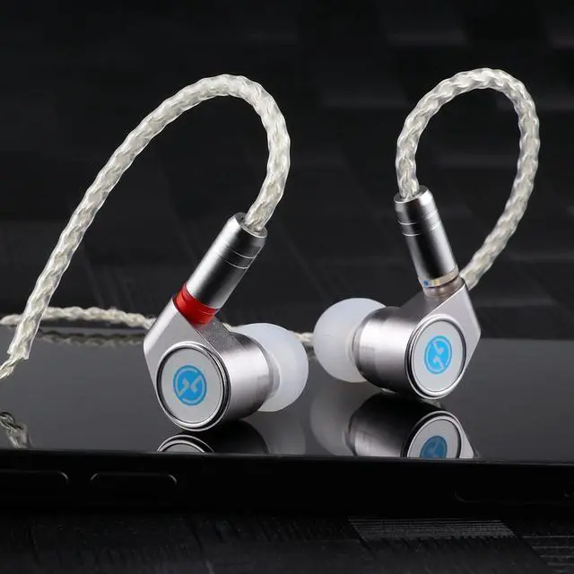 Alt view image 4 of 7 - Linsoul 2022 Upgraded TIN HiFi T2 DLC 2DD 10mm Dynamic Driver in Ear Monitor Earphone with Detachable 0.78mm 2Pin 5N 8 Core Silver-Plated Cable, Aluminum Cavity for Audiophile DJ Musician