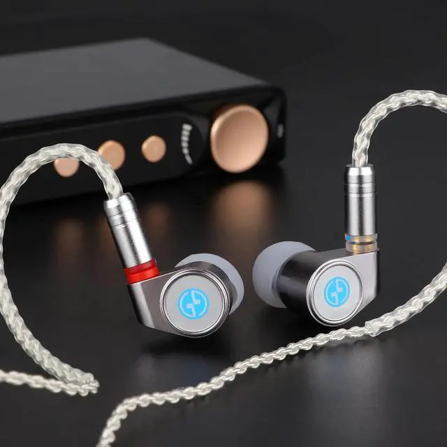 Alt view image 5 of 7 - Linsoul 2022 Upgraded TIN HiFi T2 DLC 2DD 10mm Dynamic Driver in Ear Monitor Earphone with Detachable 0.78mm 2Pin 5N 8 Core Silver-Plated Cable, Aluminum Cavity for Audiophile DJ Musician