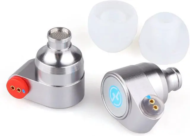 Alt view image 3 of 7 - Linsoul 2022 Upgraded TIN HiFi T2 DLC 2DD 10mm Dynamic Driver in Ear Monitor Earphone with Detachable 0.78mm 2Pin 5N 8 Core Silver-Plated Cable, Aluminum Cavity for Audiophile DJ Musician