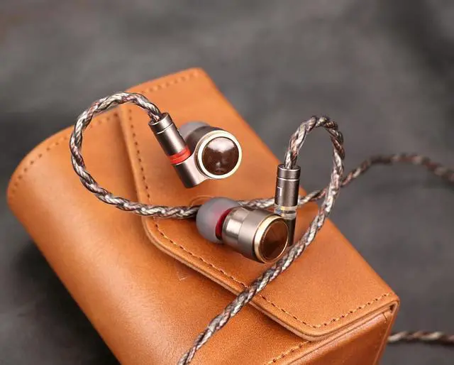 Alt view image 7 of 7 - Linsoul TINHIFI T4 Plus 10mm Magnetic CNT Driver in-Ear Monitor with N54 Circuit, CCAW Voice Coil, Metal Case, Wood Faceplate, Detachable Silver-Copper Cable for Audiophile Musician