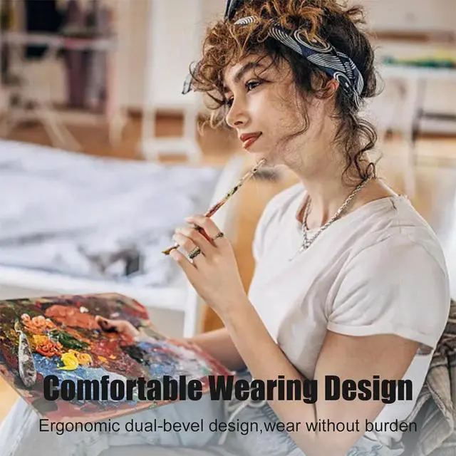 Alt view image 4 of 7 - Open Ear Earbuds Open Ear Wireless Headphones Over The Ear Earbuds Wireless Bluetooth 5.4 Sports With Smart Digital Display 12H Playtime Ipx5 Waterproof Headphone Fit Cycling Running Workout Wite