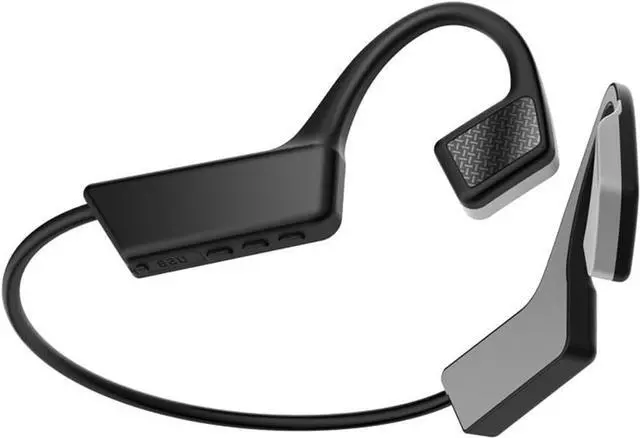 Main image of Bone Conduction Headphones Wireless Open-Ear Headphones, Sweatproof Running Headphones,Wireless Earphones with Mic for Running Workout Cycling,Black