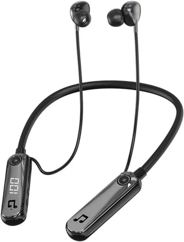 Main image of Neckband Bluetooth 5.3 Headphones Wireless Earbuds Neckband Earphone HiFi Surround Sound,1000Hrs Playtime Sport Noise Cancelling Earbuds with Mic for Gym Running Compatible with iPhone Android